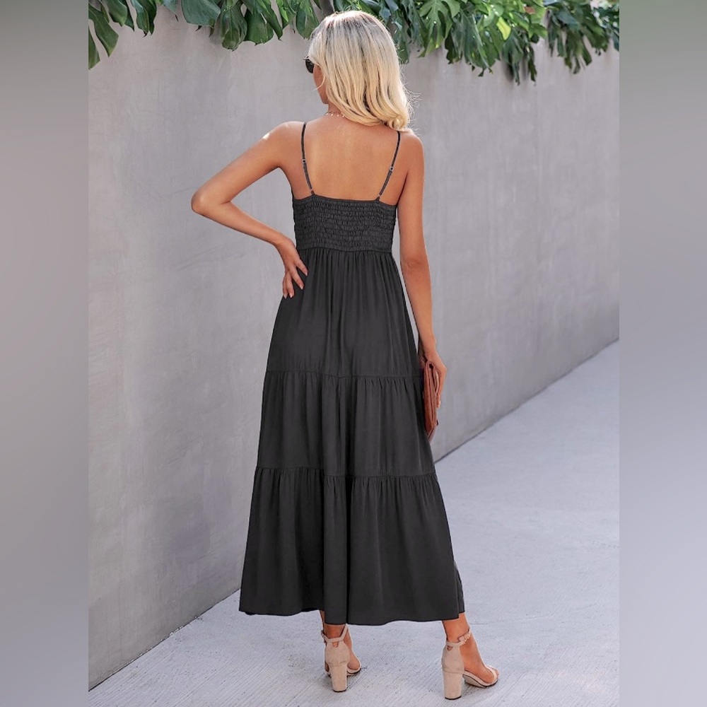 Crochet Lace Maxi Dress - Picture 4 of 6